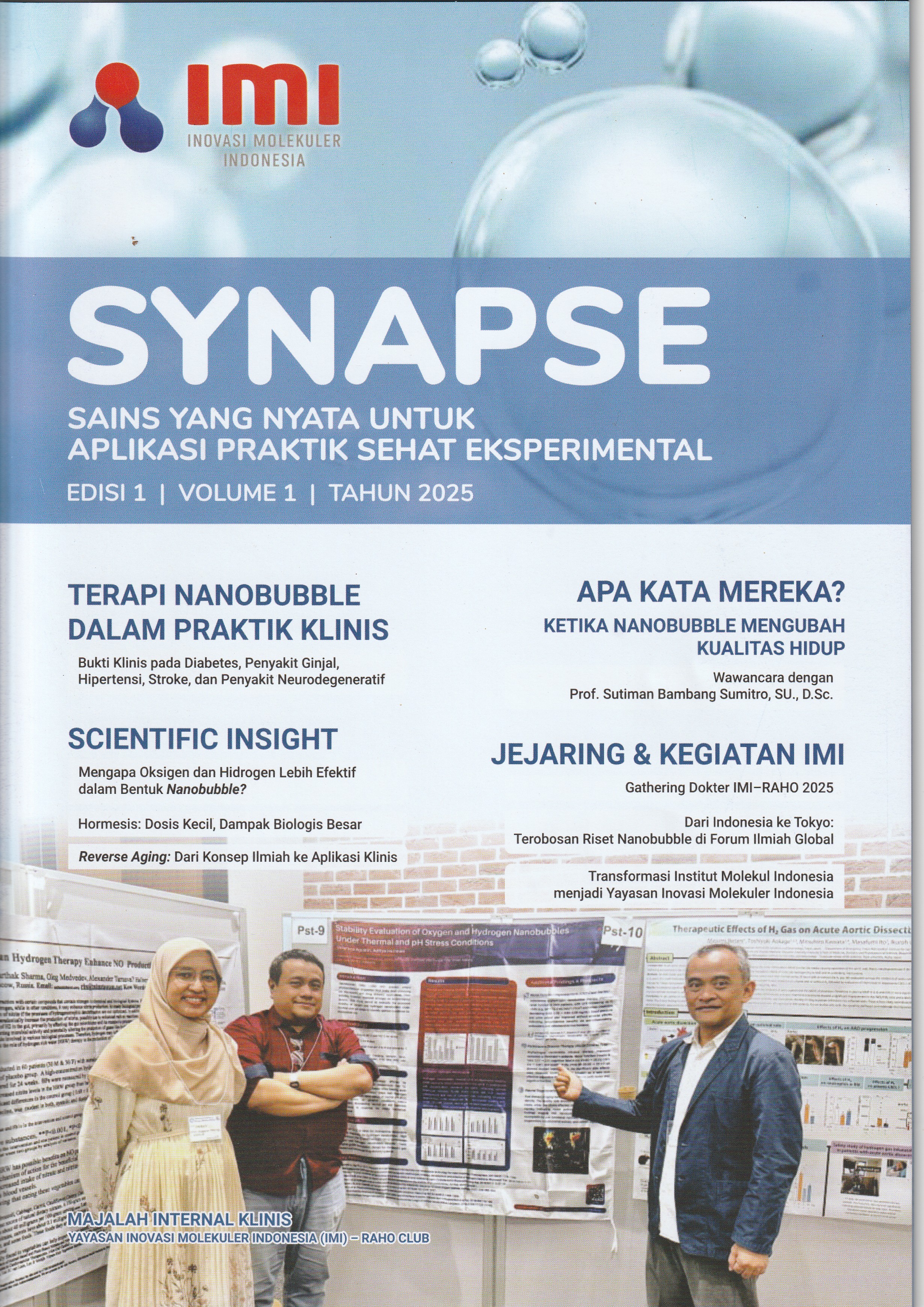 imi-publishes-the-inaugural-edition-of-the-synapse-magazine-as-a-platform-for-clinical-documentation-and-science-communication